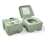 ZNTS 5 Gallon Portable Toilet, Flush Potty, Travel Camping Outdoor W2181P154821