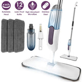 Spray for Floor Cleaning - No Battery Required, 12OZ Leak-Proof Water Bottle, 360&deg Flexible 03956846