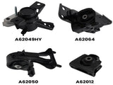 4Pcs Engine Motor & Transmission Mount fit for Toyota RAV4 2WD 2006-2008 1237128190 08855614
