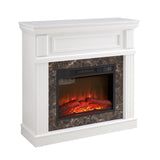 Only Mantel -White,41.34"W*14"D*40"H W1758P204946