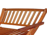 Foldable Patio Dining Set, 4 Folding Chairs, Indoor and outdoor universal, Teak W495P190465