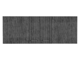 Napoles Wall Cabinet, Two Shelves, Double Door -White / Smokey Oak B20092043