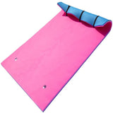 ZNTS 9ft Floating Bed On Water Adult Blue / White / Pink 46703977
