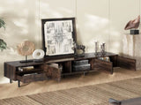 78 " Mid Century Modern TV Stand for 65 Inch TVs, TV Console with Storage Cabinets for Living Room, N710P293264Q