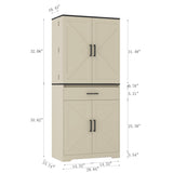 Modern Wooden Cabinet with Sturdy Frame for Living Room, Entryway, Bedroom, Hallway, Office, with W1321P306708