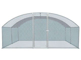 13 x 10 ft Large Metal Chicken Coop, Walk-in Poultry Cage Chicken Hen Run House with Waterproof 49723513