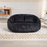 COOLMORE Bean Bag sofa Lazy Sofa Durable Comfort Lounger High Back Bean Bag Chair Couch for Adults W395P181440
