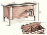 Wooden Cat House 00175349