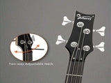 GIB Electric Bass Guitar Full Size 4 String Burlywood 03995972