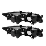 Set of Headlights Halogen Factory Black Clear for 2004-2008 Acura TSX 37406299