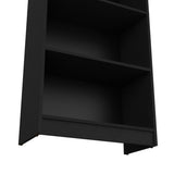 Sutton 4 Shelves Bookcase with Modern Storage Shelves B128P176161