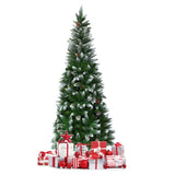 5 Feet Artificial Christmas Tree with Pine Cones 70561720