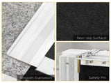 6' Threshold Ramp,Portable Wheelchair Ramp,Carpeted Foldable Handicap Ramp 97227882