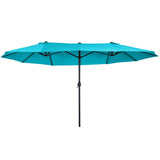 Outdoor beach umbrella/Double-Sided Market Umbrella 07431949