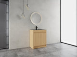 28" Freestanding Bathroom Vanity / Laundry Utility Cabinet, w/ Stainless Steel Sink and Flexible W999P376890