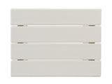 36*36*47cm Single Layer Square HDPE Side Table White 27369810