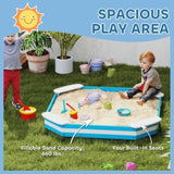 Kids Sandbox with Cover 19267590