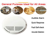 (8 Pack) Smoke Alarm Detector Home Fire Safety Sensor Alert Battery Included (US Logistics only For 65271364