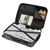 Vertical pattern four-in-one universal wheel with handle trolley case 16in 20in 24in 28in ABS 28403216