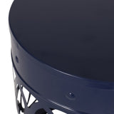 Outdoor Metal end Table -Large 73607.00NBLU