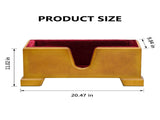 4/4 Natural Retro brown cello base with foam protective layer 45306448
