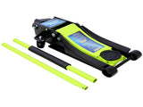 Low Profile Hydraulic Trolley Service/Floor Jack, 4 Ton Capacity, Lifting Range W465P190500