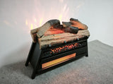23 inch Electric Fireplace 3D Log set insert, Infrared Fireplace Heater for Indoor 17295693