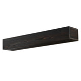 ZNTS 48" Rustic Wood Fireplace Mantel,Wall-Mounted & Floating Shelf for Home Decor W1390111291