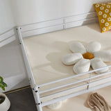Twin Size Metal Bunk Bed for Kids Teens Adults, Heavy Duty Metal Bunk Bed with Ladder & Full-Length 50825268