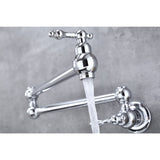 Wall Mount Folding Kitchen Pot Filler Faucet W2287P153396