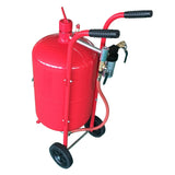 ZNTS Mini 10 Gallon Portable Air Sandblaster Sand Blaster Kit High Pressure Tank Red 96071535