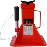 Heavy Duty Pin Type Professional Car Jack Stand with Lock, 22 Ton Capacity, Red, 1 Pair W465110077