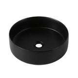 Ceramic Circular Vessel Bathroom Sink Art Sink W999104414