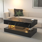 16.93IN High LED Coffee Table,Modern Coffee Table for Living,Living Tables,Large Living W331P269986