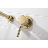 Single Lever Handle Wall Mounted Bathroom Faucet 84286364