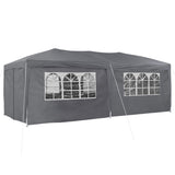 ZNTS 10×20 Party Tent Wedding Patio Gazebo,with 6 Removable Sidewalls & Carry Bag The Pop Up Canopy Tent, 28350715