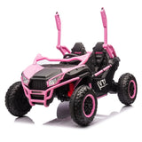 24V Two-seater Kids Ride On UTV w/Parents Control,20in seat width,400W Super high power,Four-wheel W1578P198434
