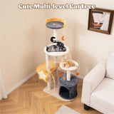 50 H Cat tree with sisal grab post and board 89082198