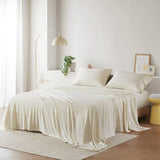 Cotton Blend Jersey Knit All Season Sheet Set King B035P294168