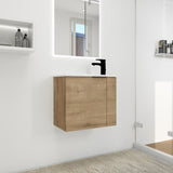 Bathroom Vanity with Sink 22 Inch for Small Bathroom,Floating Bathroom Vanity with Soft Close W99968770