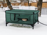 Large Heated Cat House for Outside,Outdoor Heated Pet Shelter for Cats, Constant Temperature Heating 84747723