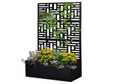 Metal Garden Bed with 70 Inch Height Metal Planter Box with 26321469