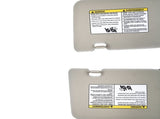 Pair of Left and Right Side Sun Visor Fit for Nissan Versa 1.6L 1.8L 2007-2012 92484603