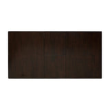 ZNTS Casual Dining Warm Merlot Finish 1pc Dining Table with Self-Storing Extension Leaf Strong Durable B01153764