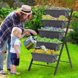 Gray Raised Garden Bed 23826876