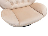 Accent chair TV Chair Living room Chair Beige sofa with Ottoman W676P232273