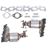 ZNTS Manifold Catalytic Converters for Ford Explorer V6 3.5L 2013-2019 High Flow Cat 30584+30585 86742028