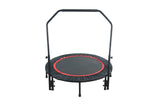 ZNTS 48" Foldable Mini Trampoline Max Load 300lbs, Fitness Rebounder with Adjustable Foam Handle, W2641P197706