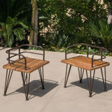 ZION INDUSTRIAL WOOD AND METAL CHAIR 60391.00
