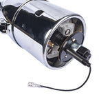 30" GM Steering Column Tilt Automatic No Key Universal W/ 9 Holes Adapter Chrome 57455328